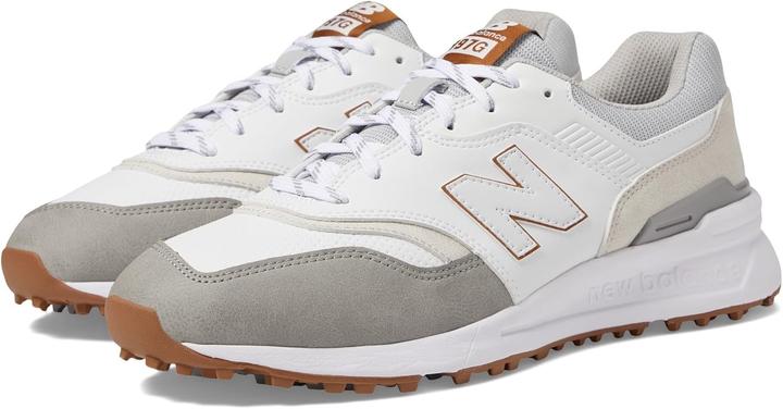New Balance 997 SL Golfschoen, Wit/Grijs, 15 Wide (15)