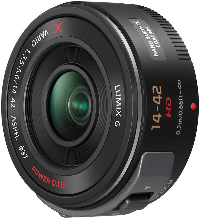 Panasonic 14-42mm f/3.5-5.6 ASPH. PZ Power O.I.S. (Micro Vier Derde, Micro Vier Derde)