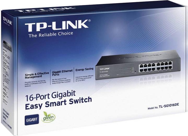 Actual product image TP-Link TL-SG1016DE (16 Ports)