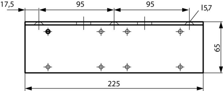 Produktbild Dormakaba Sturzfutterwinkel zu TS 73 V / 83 (Zimmertür, Eingangstür, Holztür, Balkontür, Indoor)
