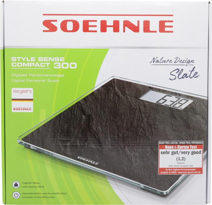 Actual product image Soehnle Style Sense Compact 300 Slate (180 kg)