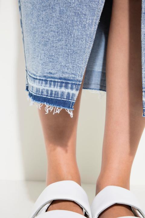 Produktbild Studio Untold Jeansrock, A-Line, 5-Pocket, Schlitz vorne (46)