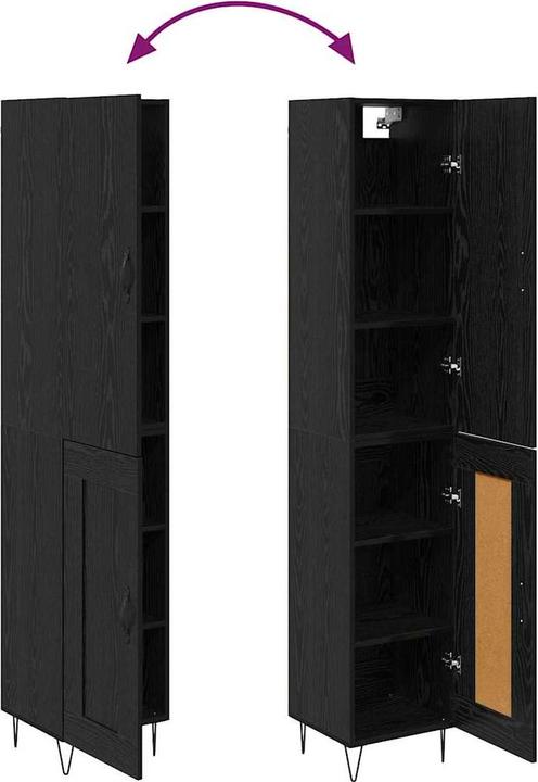 Image du produit vidaXL Aufbewahrungsmöbel (34.50 x 34 x 90 cm)