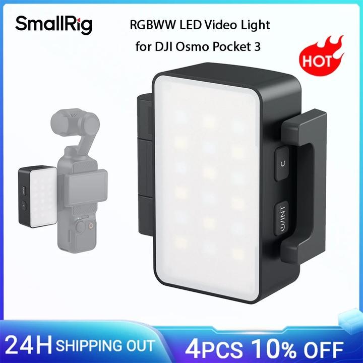Actual product image SmallRig 5745 RGBWW LED Video Light for DJI Osmo Pocket 3 (Video light)