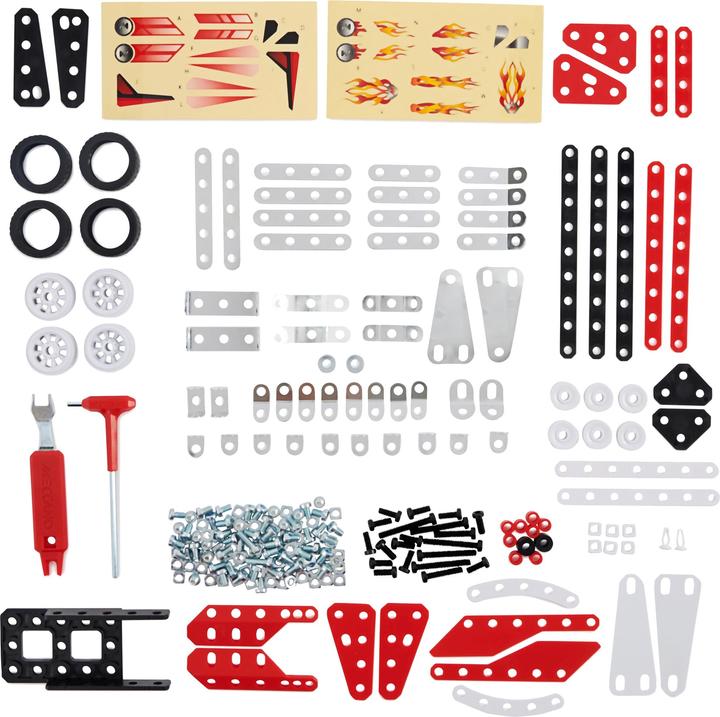 Actual product image Meccano 10in1 Racing Vehicles