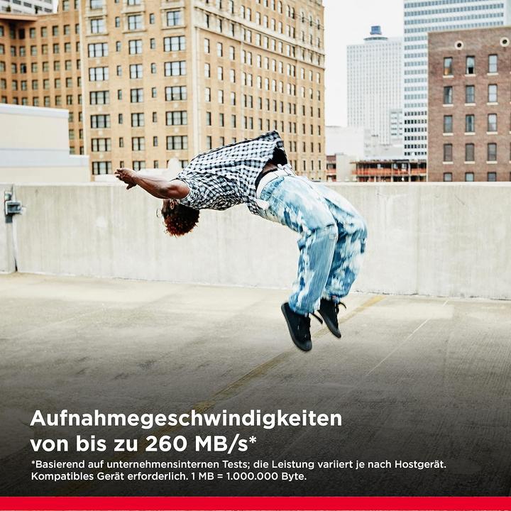 Actual product image SANDISK Extreme Pro (512 GB, SDXC, U3, UHS-II)