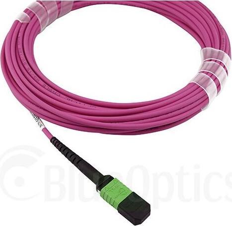Produktbild BlueOptics LWL MPO/APC Trunkkabel OM4 16 Kerne 5 Meter Typ C (5 m)