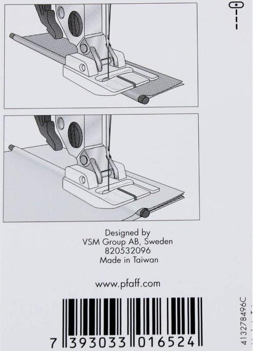 Image du produit Pfaff Pied passepoil groupe ABCDEFGJKL