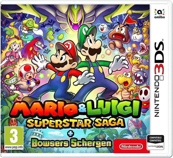Produktbild Nintendo Mario & Luigi: Superstar Saga + Bowsers Schergen (3DS, DE)