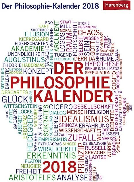 Der Philosophie-Kalender - Kalender 2018