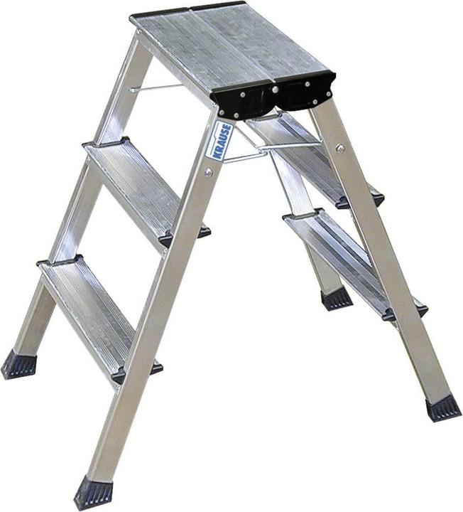 Immagine prodotto Krause Doppio passo pieghevole in alluminio kl (Gradino pieghevole, 75 cm)