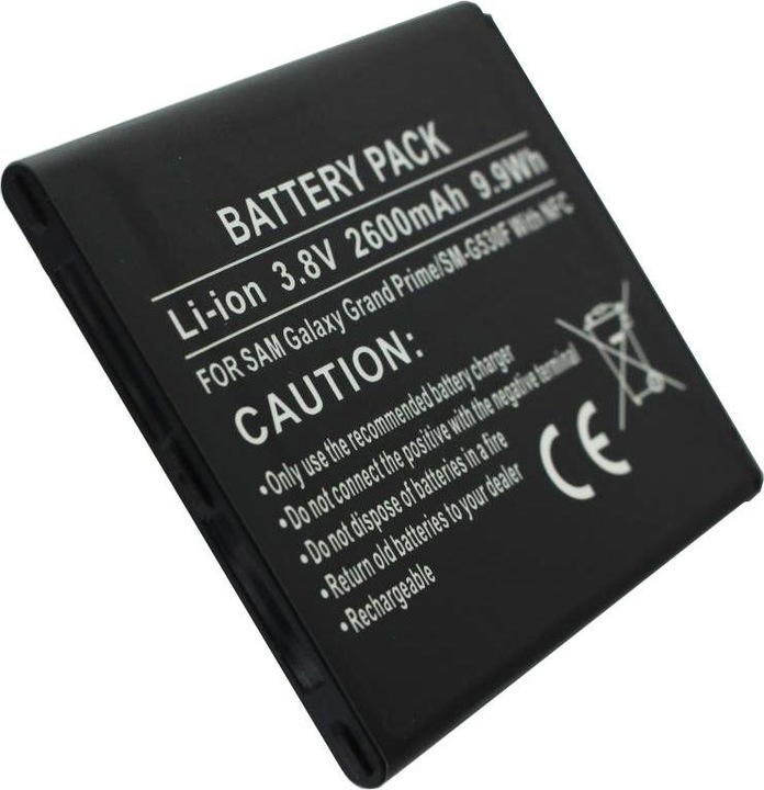 Actual product image Samsung Battery Galaxy Grand Prime NFC SM-G5306W, SM-G5308, SM-G5308W, SM-G5309, SM-G5309W, SM-G530H