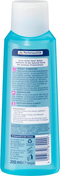 Produktbild dm Balea Gesichtswasser Hautrein