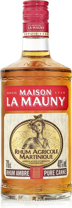 Actual product image La Mauny Rhum Agricole Ambré (1 x 70 cl)