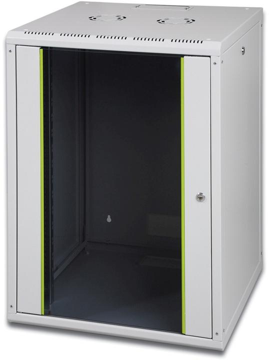 Actual product image Digitus DN-19 16U-6/6 Wall cabinet (16 RU, 19 inch rack)