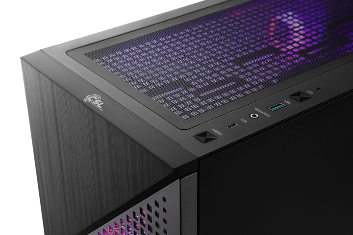Actual product image CSL Gaming PC M10190 (AMD Ryzen 7 7800X3D, 32 GB, 1000 GB, GeForce RTX 4070)