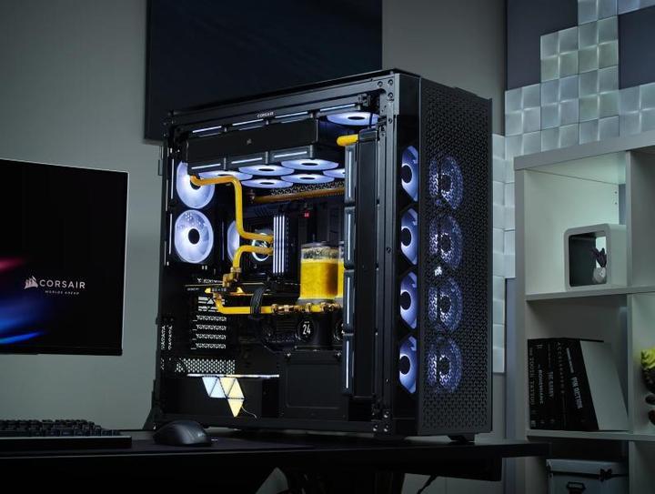 Actual product image Corsair iCUE LINK 9000D AIRFLOW TG (ATX, E-ATX, mATX, Mini-ITX, SSI EEB)