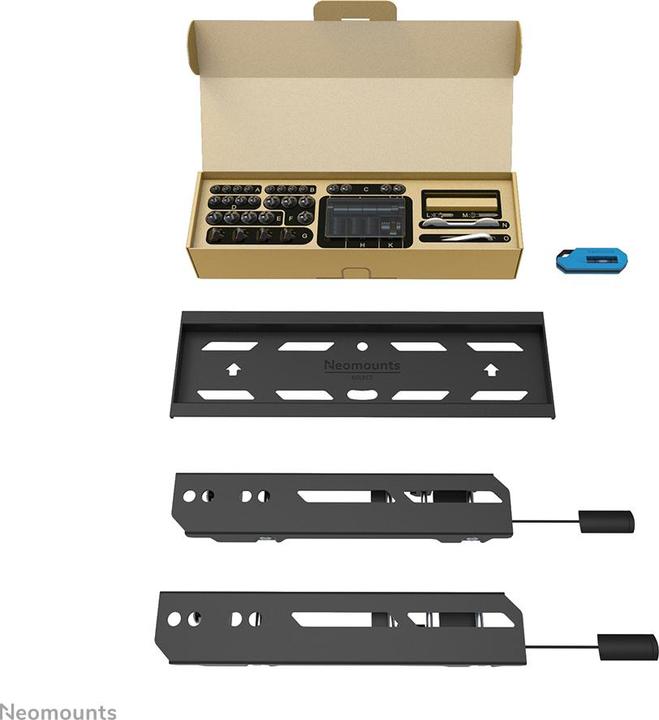 Produktbild Neomounts Wandhalterung WL30S-850BL12 Schwarz (Wand, 65", 50 kg)