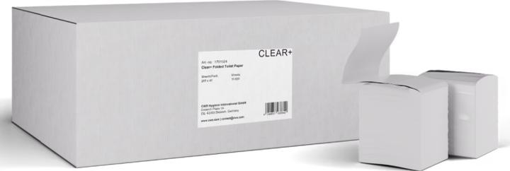 Actual product image Clear+ by CWS 2-ply towel rolls (6x)