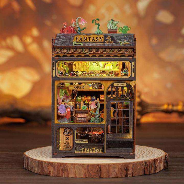 Produktbild Figured'Art Book Nook – Fantasie Pflanzenladen