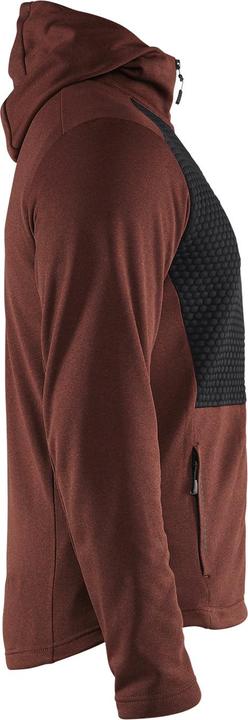 Actual product image Blakläder Hooded sweatshirt rust red / black (XL)