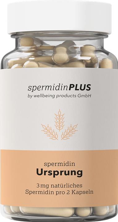 Actual product image SpermidinPlus Spermidine origin (60 Piece, Capsules)
