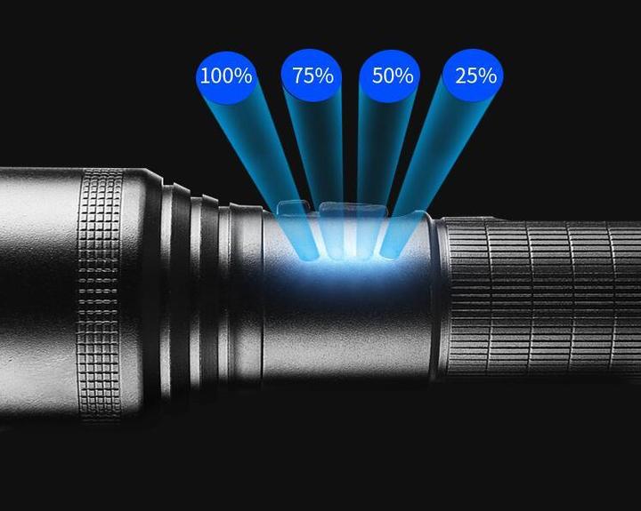 Actual product image Standart RECHAR LED FLASHL SD-6042 10W 800LM USB (21 cm, 800 lm)