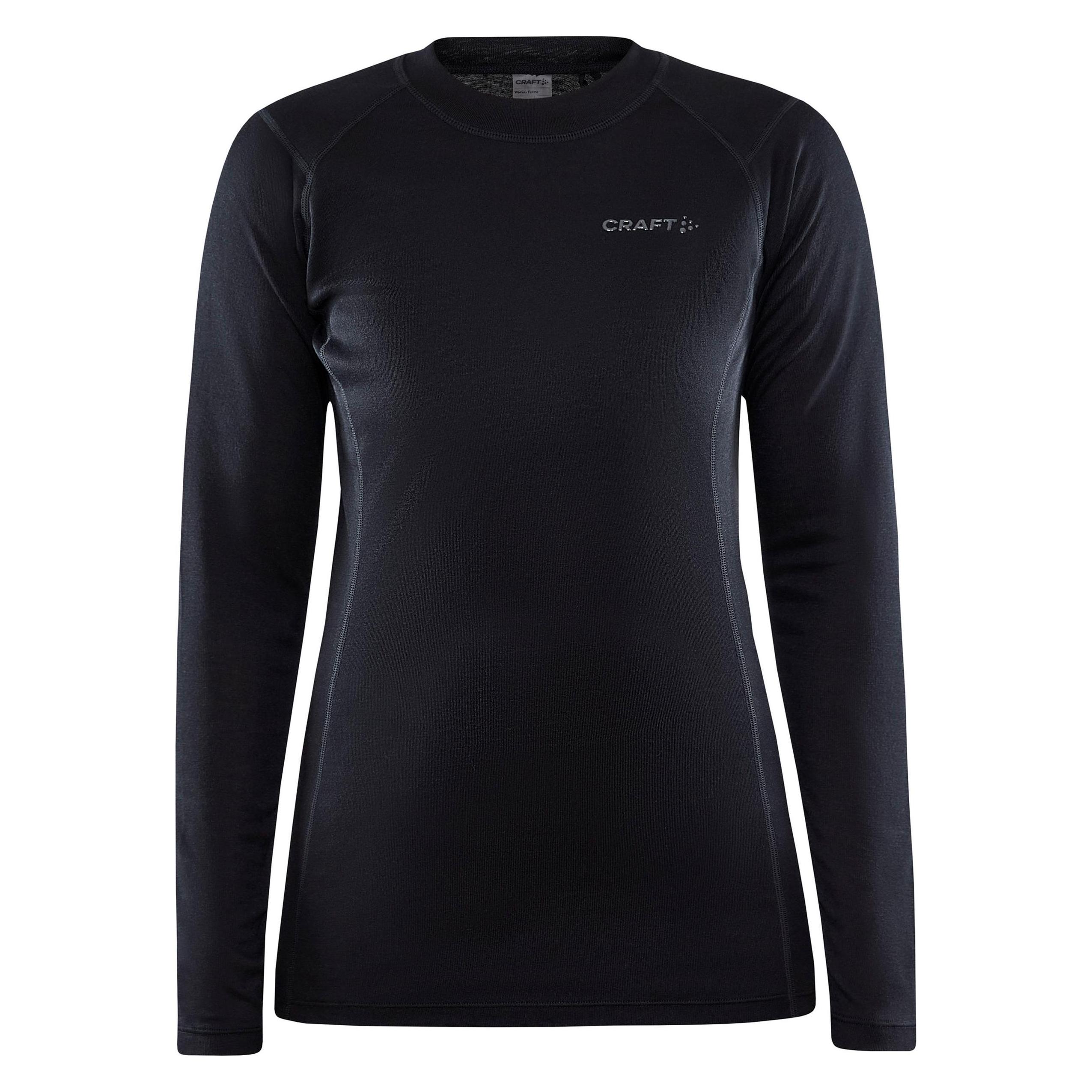 Craft, Vrouwen, Functioneel Overhemd, Kern Warme Basislaag Ls Tee W (Xl), Zwart, Xl