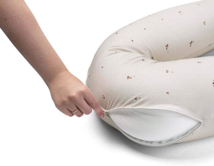 Actual product image Doomoo Softy Nursing Pillow Replacement Cover, mushrooms