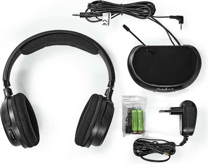 Image du produit Nedis HPRF200BK (Pas de réduction du bruit, 11 h, Sans fil)