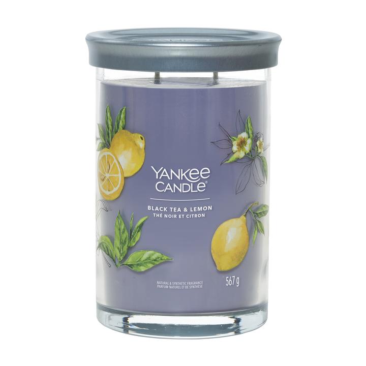 Actual product image Yankee Candle Black Tea & Lemon Signature Large Tumbler Scented Candle
