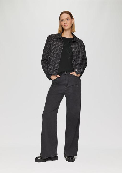 Image du produit S.Oliver T-Shirt T-Shirt mit dekorativem Paillettenbesatz (36)