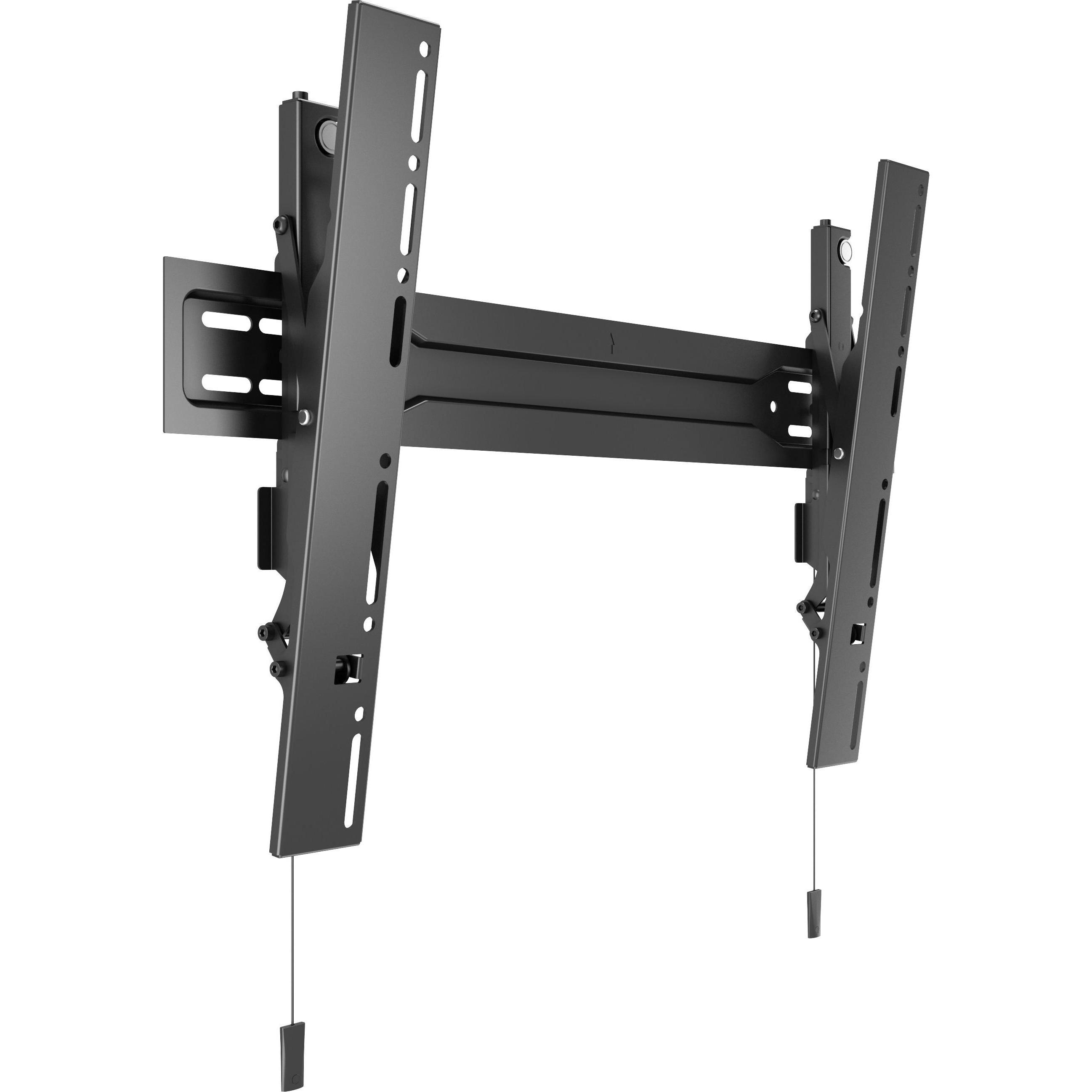 Hagor MVW Superslim Tilt 600 (Wand, 75", 35 kg), TV Wandhalterung, Schwarz