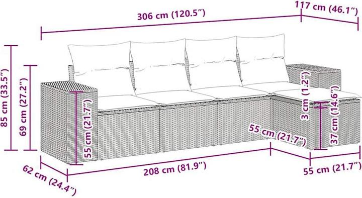 Produktbild vidaXL Genevieve