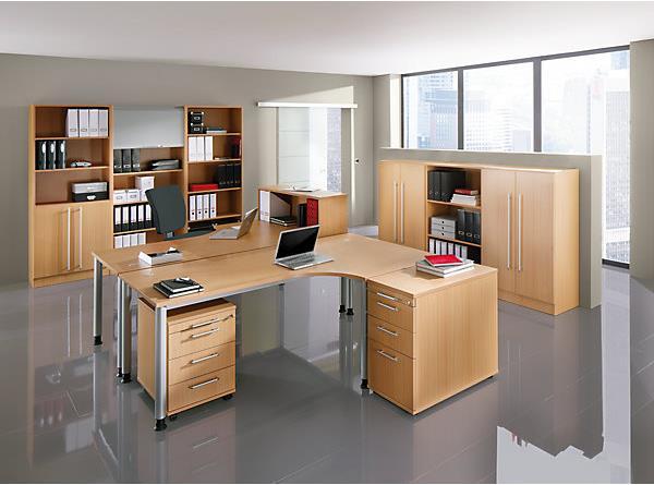 Actual product image kaiserkraft VIOLA - Roller shutter cabinet (90 x 40 x 200 cm)