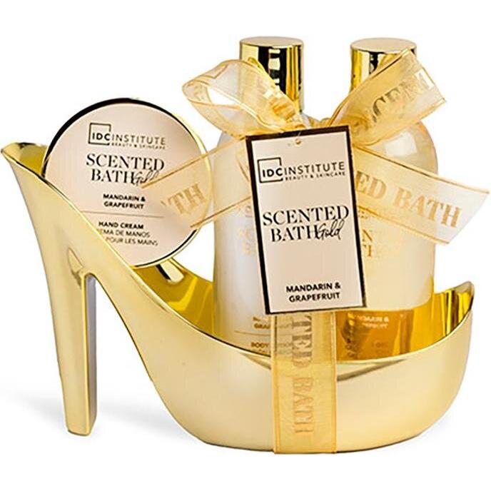 Majestic, Cura dei piedi, Idc Inst.Bath Bronze Mini Heel Set 3pcs