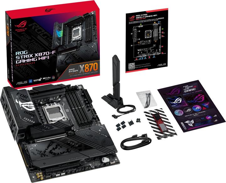 Actual product image ASUS ROG STRIX X870-F GAMING WIFI (AM5, AMD X870, ATX)