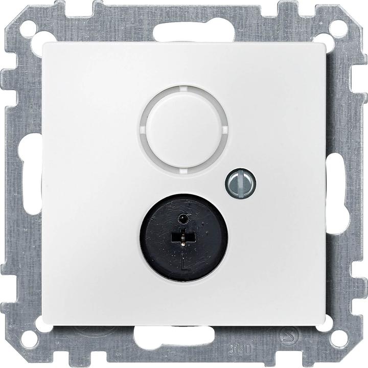 Actual product image Merten 297419 Wall plate/switch cover white