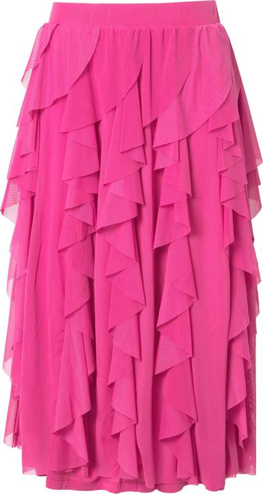 Produktbild Angel of Style Meshrock, A-Line, 3D-Rüschen, blickdichtes Futter (44)