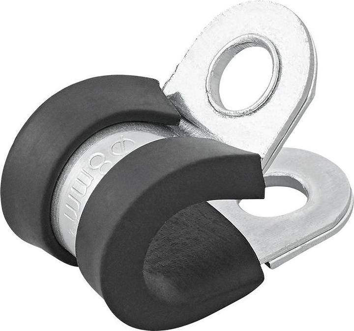 Produktbild ProPlus Kabelklemme 8 mm mit Gummischutz