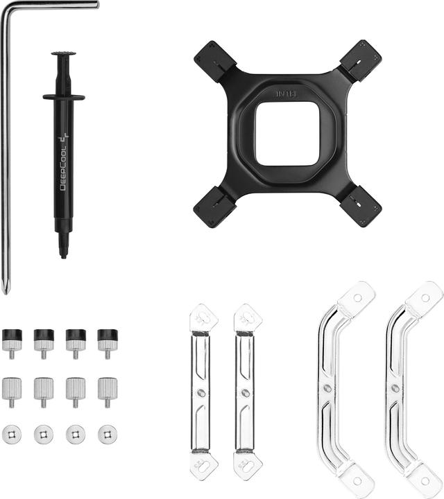 Image du produit Deepcool "K Cooler AK700 DIGITAL WH" (157 mm)