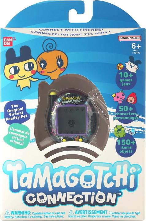 Actual product image Bandai Tamagotchi Connection - Neon Stars (English, French)