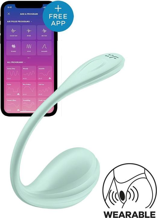 Produktbild Satisfyer Smooth Petal G-Point Stimulator Wassergrün Kostenlose App