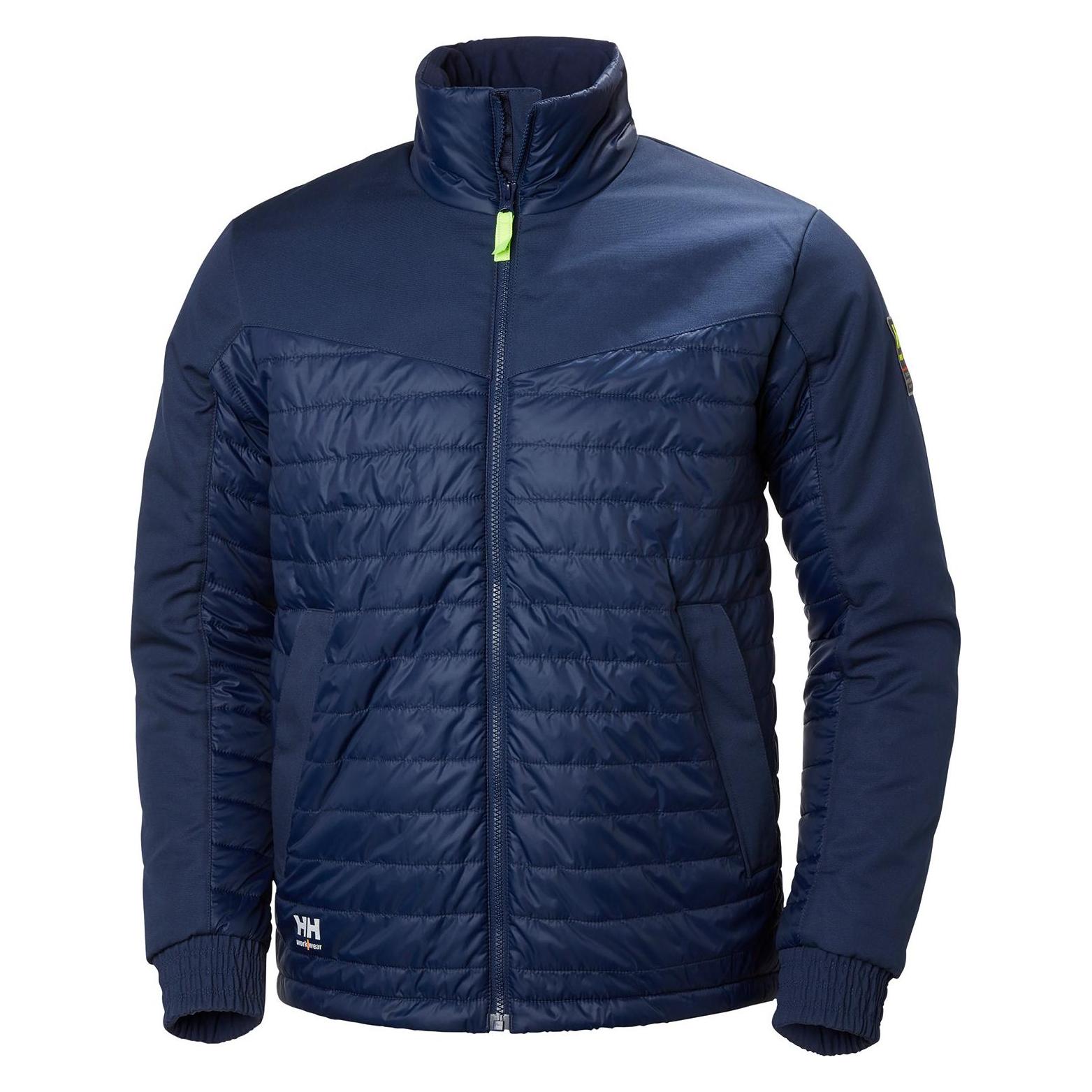 Helly Hansen, Werkjas, Unisex Werkjas Aker Blauw Maat L (L)