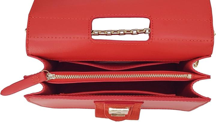 Productafbeelding Kate Moss Coral Ophelia Schoudertas mit Leder und Katoenenvoering