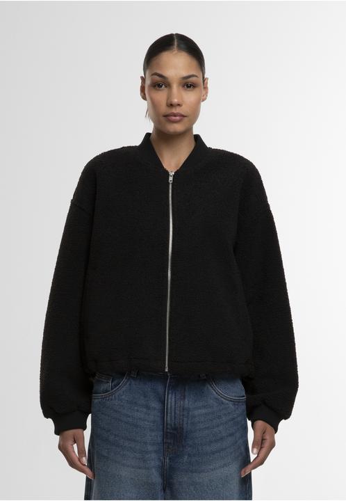 Actual product image Urban Classics Ladies Structured Bomber Jacket black M (M)