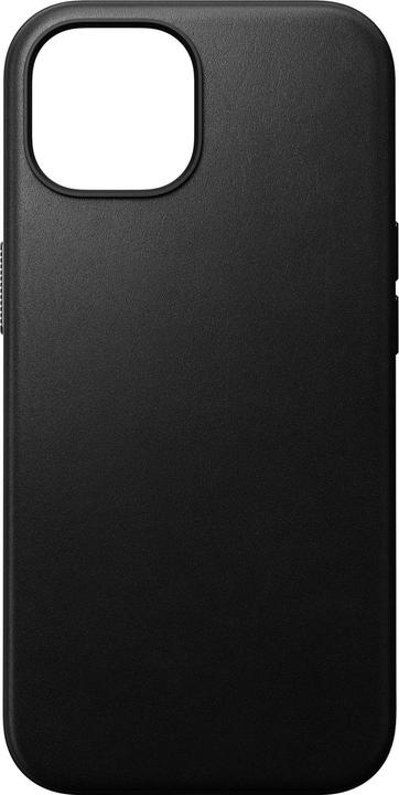 Actual product image Nomad Back Cover Modern Leather iPhone 15 Black (Apple iPhone 15)