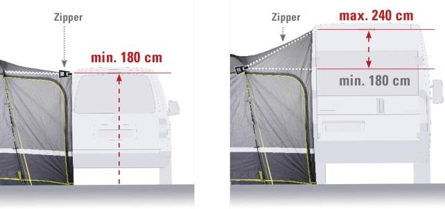 Actual product image High Peak Tour 2.0 (Dome tent, 17.80 kg, 2 persons)