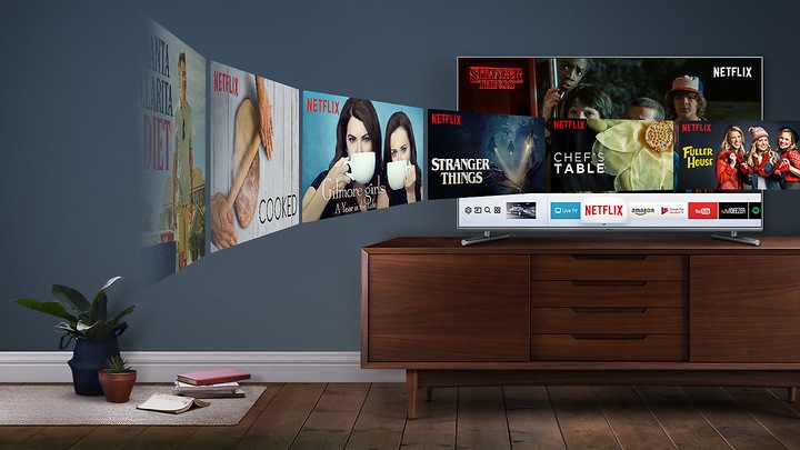 Produktbild Samsung Qe55q6f (55", LCD, 4K, 2017)
