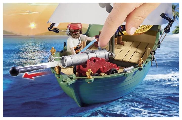 Actual product image Playmobil Piratenschiff mit U-Boot Motor (71713, Playmobil Pirates)